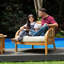 Takehisa Teak Wood Deep Seating Outdoor Chair