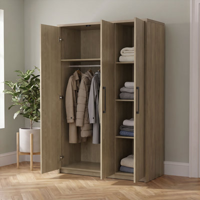 Armoire-penderie à 3 portes Cerda