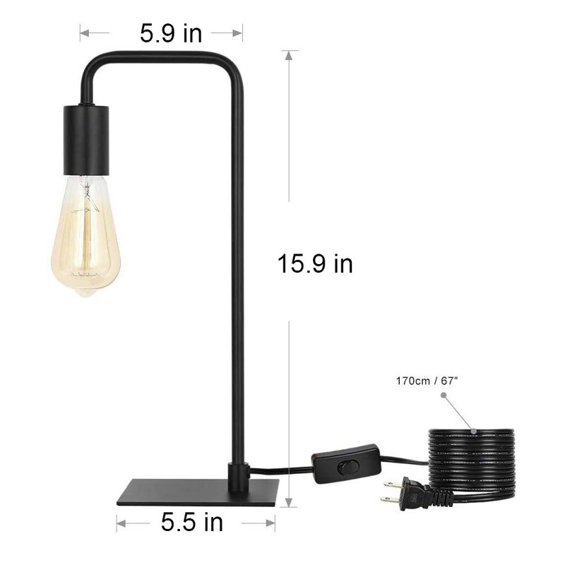 Pestano Metal Desk Lamp