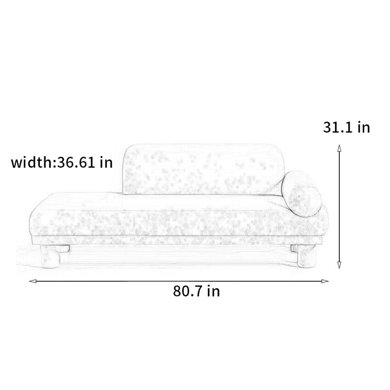 High quality minimalist design chair, Right Hand Facing
