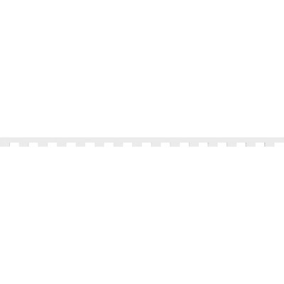 3"H x 1"P x 90"L Monroe Architectural Grade PVC Dentil Trim
