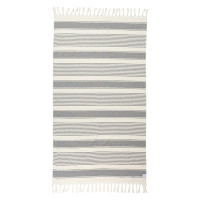 Serviette rayée en coton turc