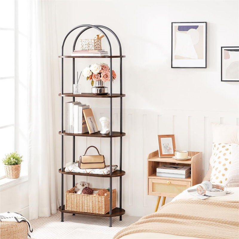 176cm H x 43cm W Etagere Bookcase