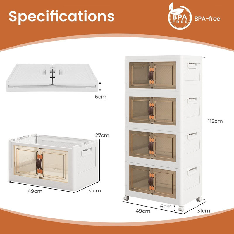 49cm W Chest of Drawers