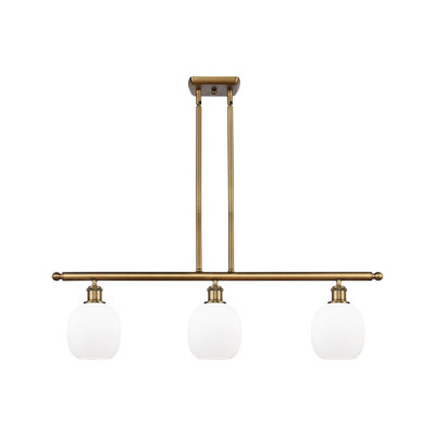 Carlucci 3 - Light Kitchen Island Pendant