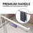 68" – 72" W x 78" H Frameless Soft Closing Double Sliding Low Iron Glass Shower Doors | 3/8" (10mm) Thickness Clear  Tempered Glass | Easy Clean Coating | Durable Stainless-Steel Hardware | Leak-Proof Precision-108471376