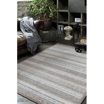 Mansbury Geometric Hand Woven Area Rug