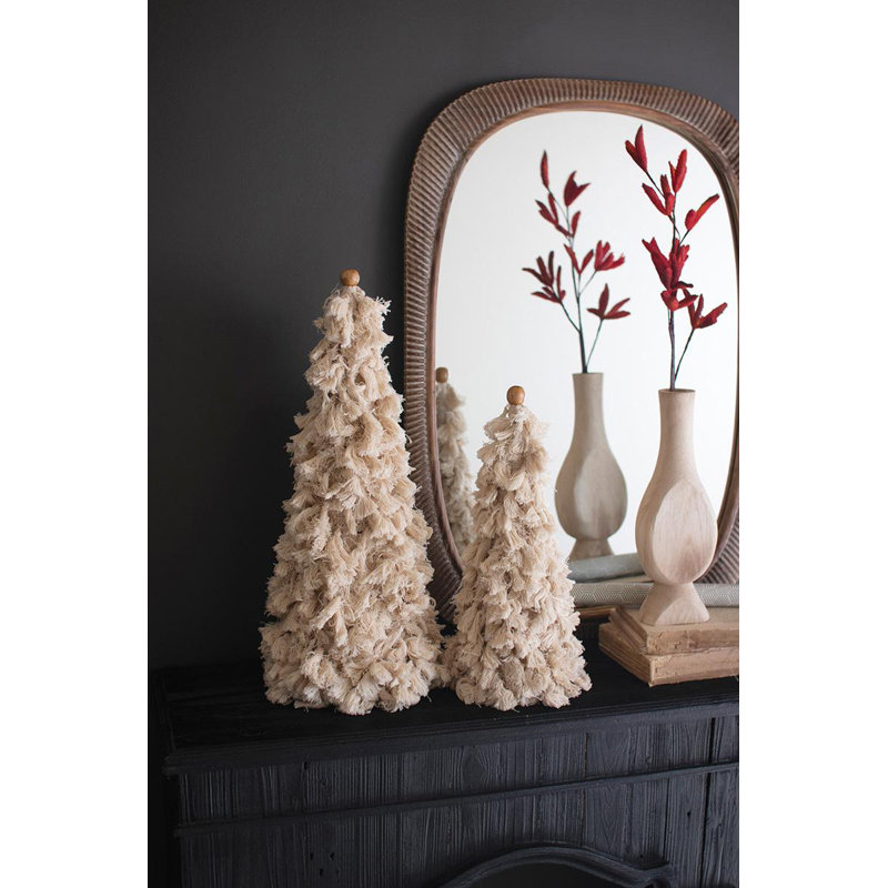 SET OF THREE CHRISTMAS TREE TABLE TOP