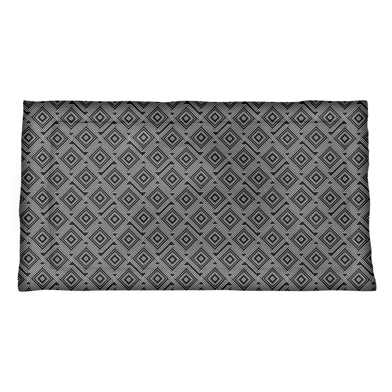 Taie décorative Katelyn Elizabeth, Simple standard, Microfibre, Blanc