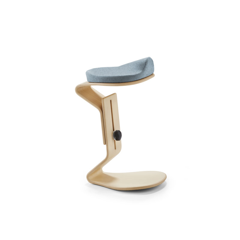 Ergonomic Active Stool, Light Blue