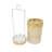 8'' H Glass Tabletop Votive Holder