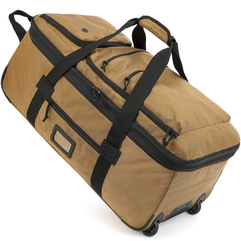 Ebern Designs Fabric Storage Bag, Brown