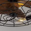 20.4" Bloneva Farmhouse Caged Ceiling Fan with Light Kit and Remote Control Included-98040333