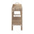 Rattan and Bamboo Console Table with Shelf-1133241681