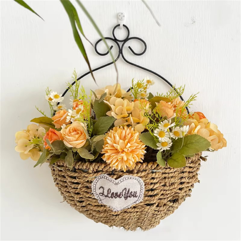 Wall-Mounted Artificial Flower
