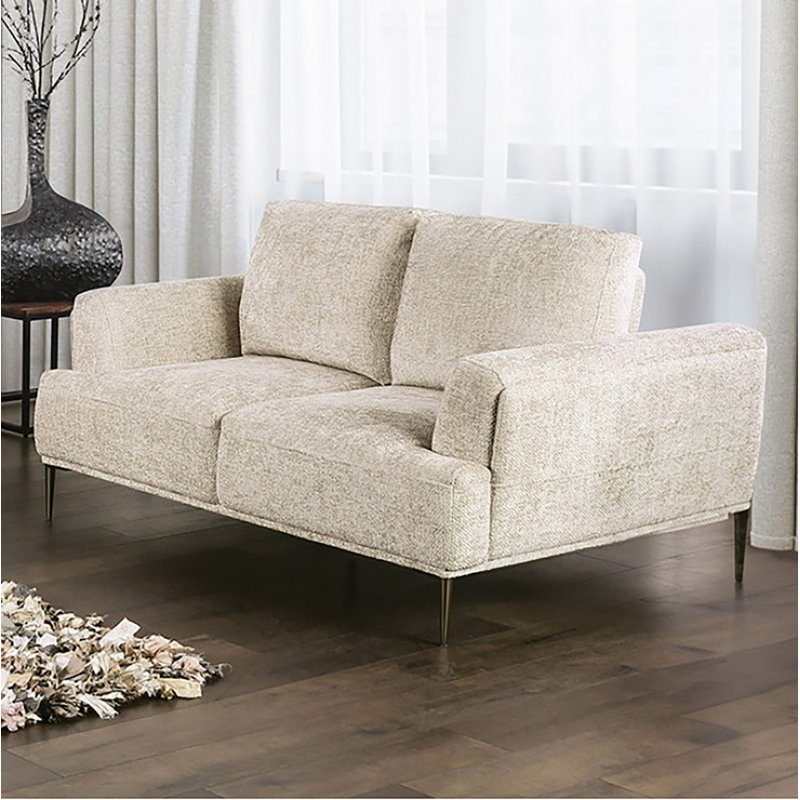 Urbank Loveseat, Light Brown