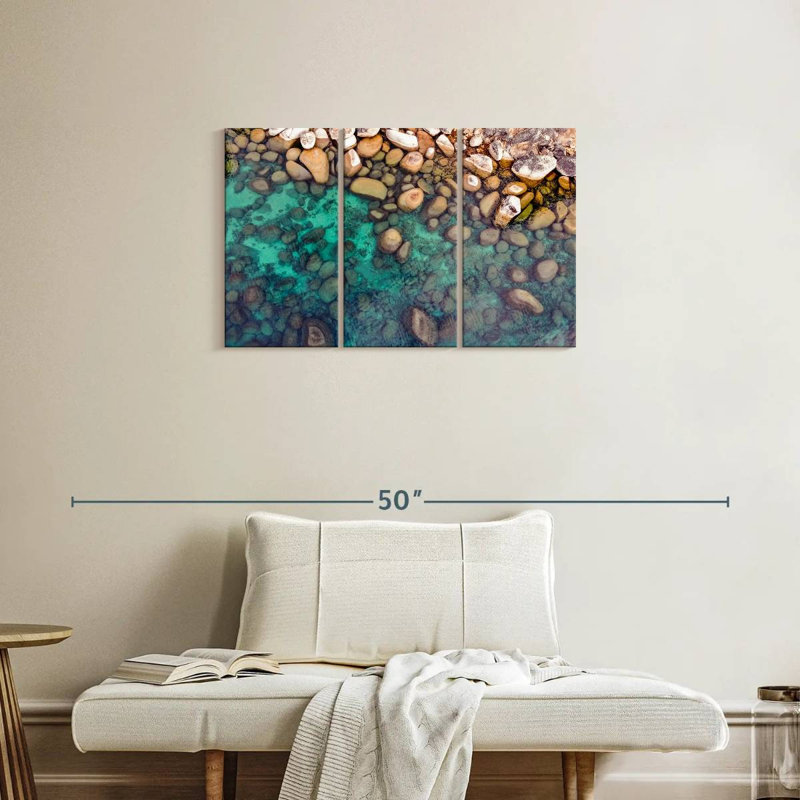 Alvord Rugged Lake Tahoe, 20" H x 33" W