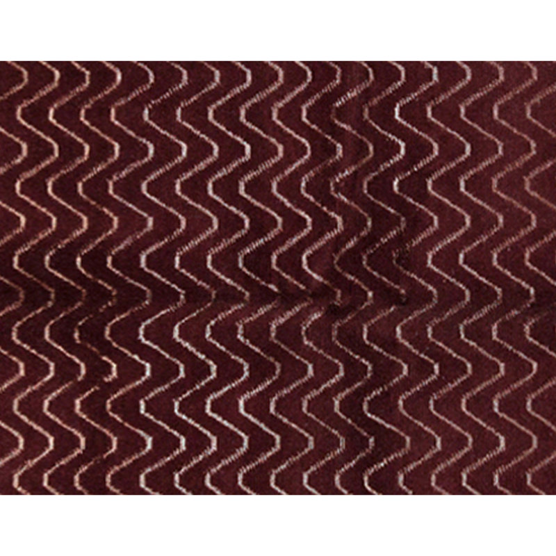 Hand Knotted Area Rug in Red