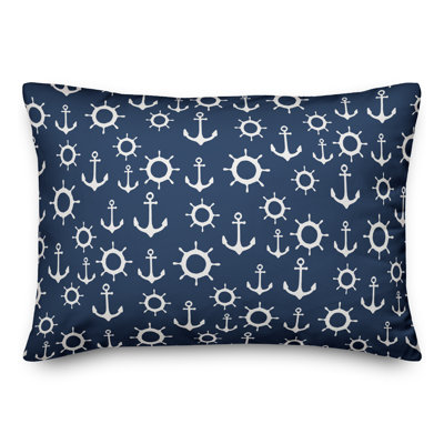  Coussin lombaire intérieur / extérieur Nautical Anchor