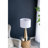 D15x28.5" Aluminum Cone Table Lamp