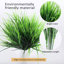 Paquet de 10 herbes artificielles artificielles artificielles