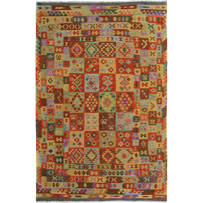 Jorge Wool Geometric Indoor Rug