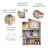 Olivia's Little World Dreamland 3-Story Dollhouse and Furniture Accessory Set