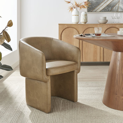 Chaise en cuir végétalien Verity