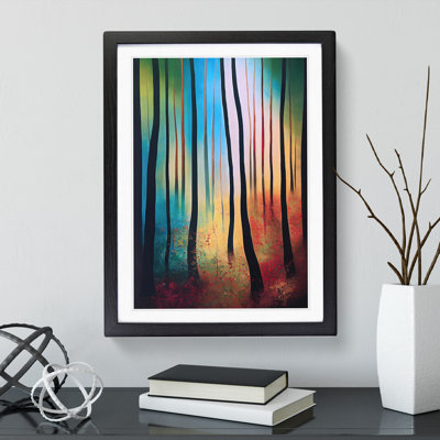 Vibrant Forest No.3 - Wall Art