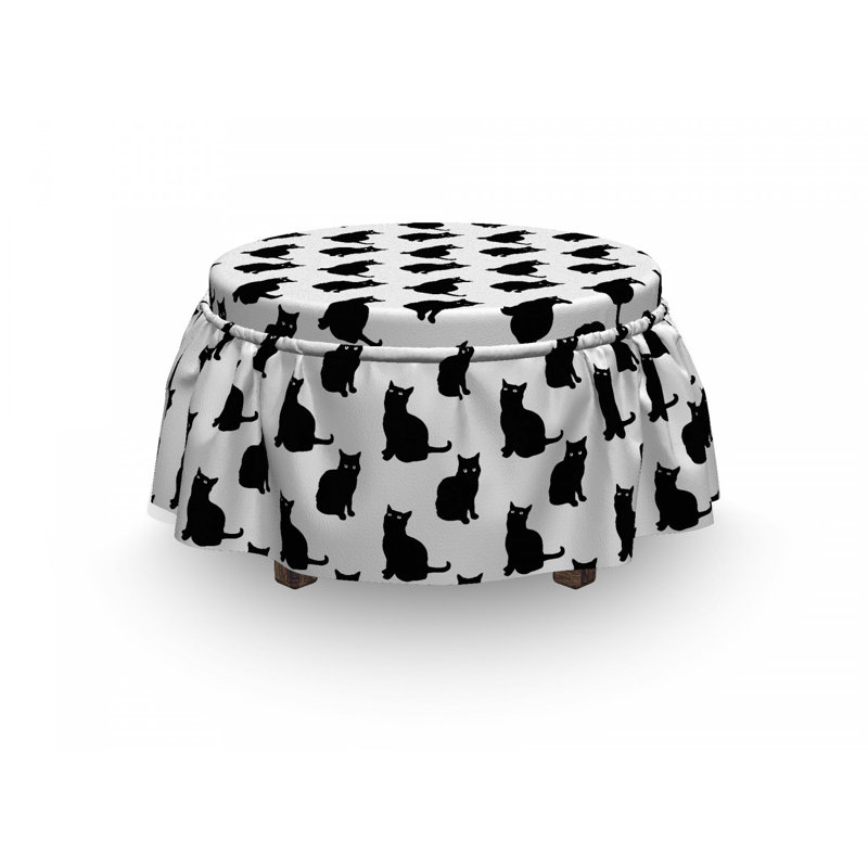 Ensemble de housse pour à coussin de boîte 2 pièces chat ludique chatons