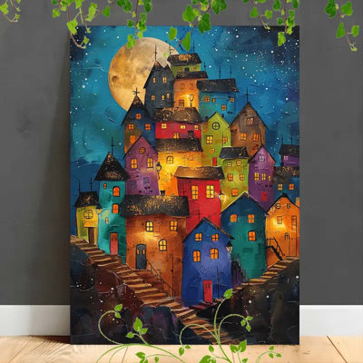 1 Piece Wrapped Canvas Wall Art