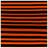 Black Orange Stripes Fleece Throw Blanket - Pattern Throws for Sofas or Beds-122915031-122890631