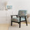 Fauteuil d'appoint rembourré Lynleigh - Butterflies Dancing I