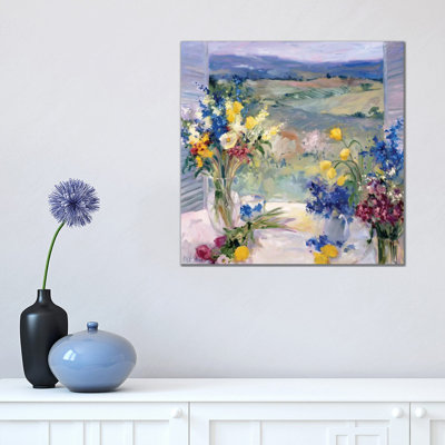 Tuscany Floral by Allayn Stevens - Painting on Canvas