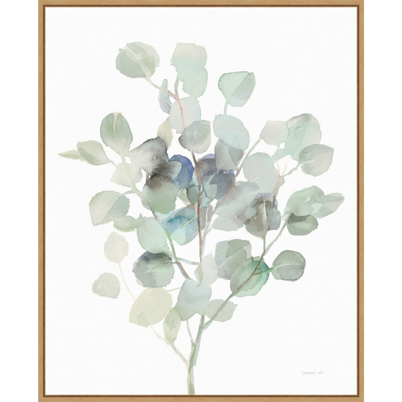 Eucalyptus III, impression encadrée sur toile par Danhui Nai, H 28 po x l 23 po x P 2 po