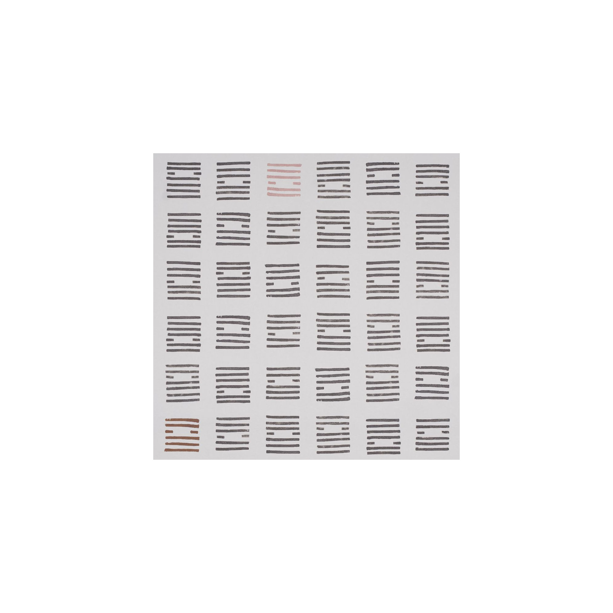 Schumacher x Caroline Z Hurley Tiasquam Wallpaper, Charcoal