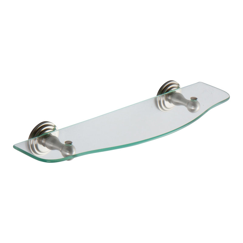 Chelsea Accent Shelf, Satin Nickel, 2.6" H x 24" W x 5.5" D