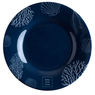 6 Piece Melamine Dessert Plate Set - Living