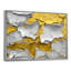 Jaune et gris abstrait Grove Harmony II - Art abstrait de suprématisme-168419142-168419260-168419263