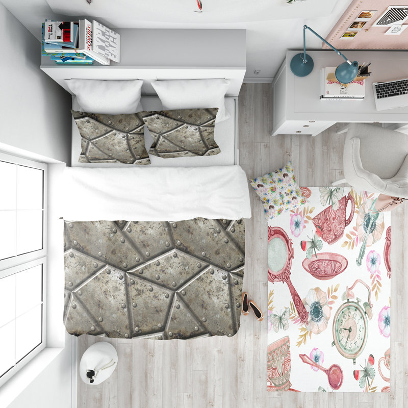 Ensemble de housse de couette Bohemian and Eclectic Teen, Housse de couette très grand + 2 taies décoratives