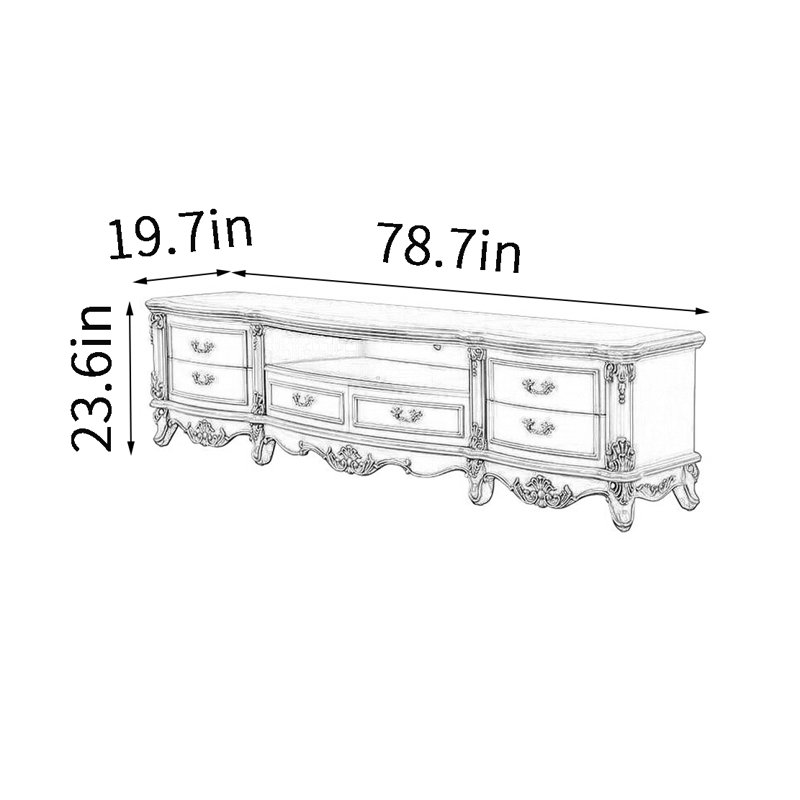 Meuble télé de luxe américain