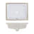Wells Sinkware Rhythm Series 15.5'' Ceramic Rectangular Bathroom Sink with Overflow-12800673