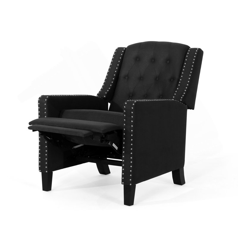 Fauteuil en tissu gris foncé Classic, Tissu gris foncé
