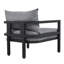 Ensemble canapé extérieur en acier pour plusieurs personnes avec table basse-1751957349