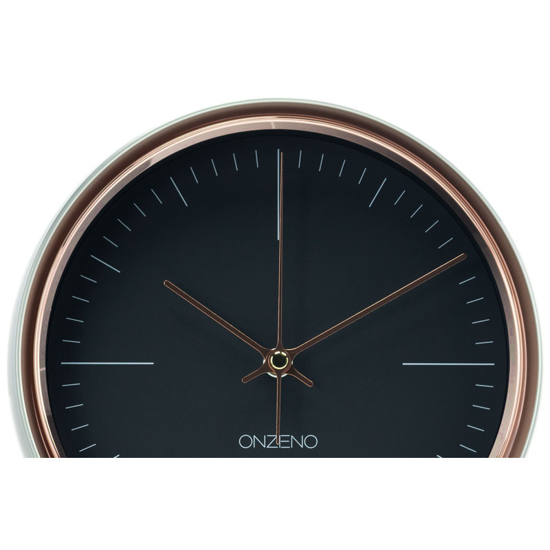 Design Wall Clock The Intensive, Black