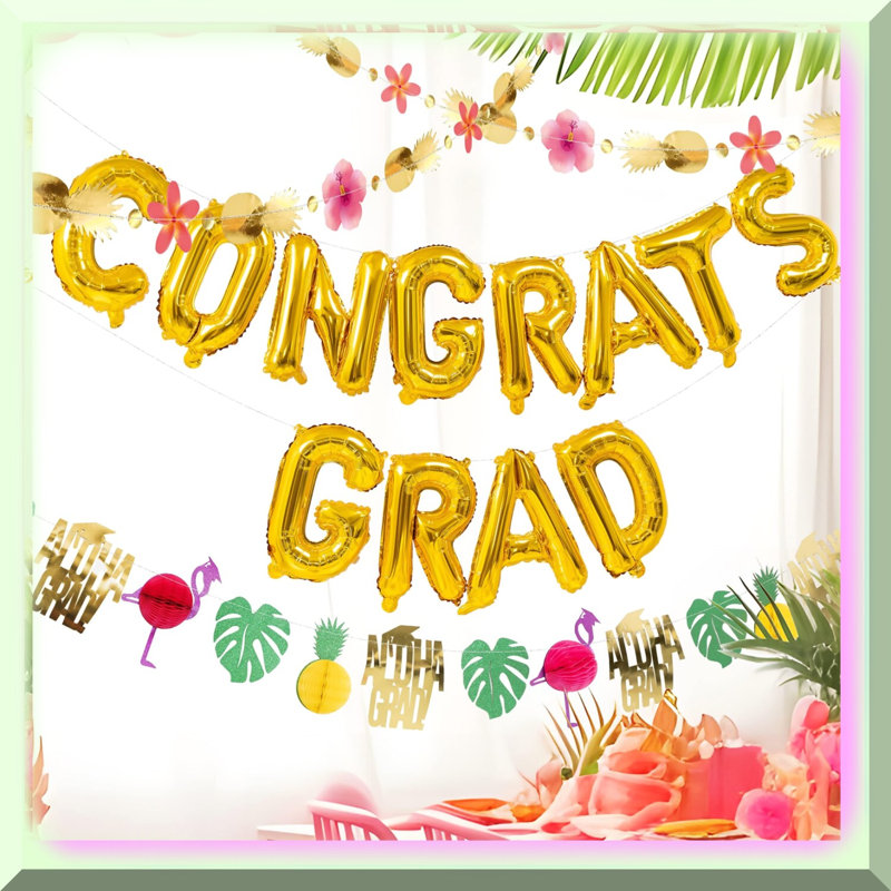 Black & Gold 21st Birthday Hanging Decorations, 10 pcs