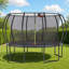 YC 12FT trampoline citrouille - noir rouge