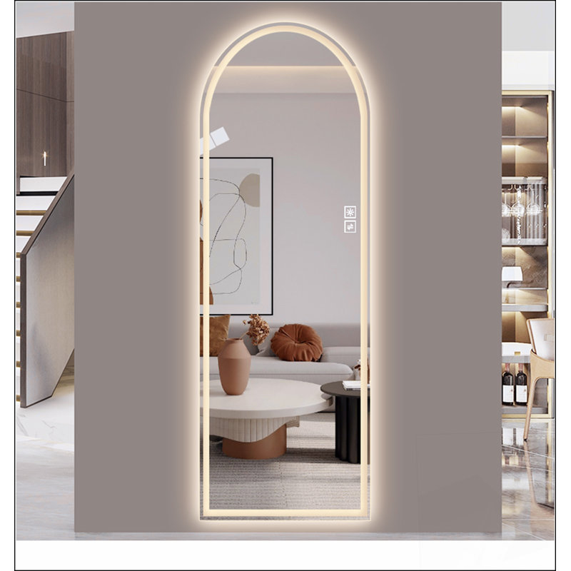 Miroir pleine longueur à DEL Arch Design