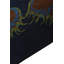 Tapis carré bleu marine Otto