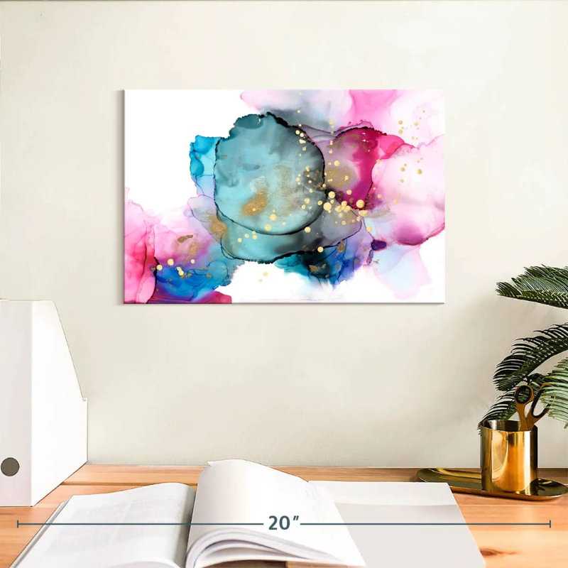 Impression sur toile Borealis I, H 8 po x l 12 po x P 1 po